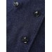 2 In 1 Double Breasted Hooded Coat