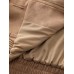 Stretchy Hem Zipper Solid Jacket