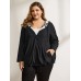 Floral Print Reversible Hooded Coat