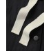 Contrast Pockets Button-Front Coat