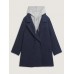 2 In 1 Double Breasted Hooded Coat