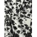 Floral Print Reversible Hooded Coat