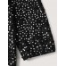 Sequin Bowtie Cropped Coat