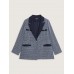 Tweed Color Contrast Blazer