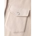 2-In-1 Button Hooded Coat