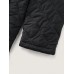 Quilted Adjustable Belt Solid Color Coat