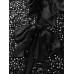 Sequin Bowtie Cropped Coat